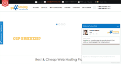 Desktop Screenshot of go4hosting.com
